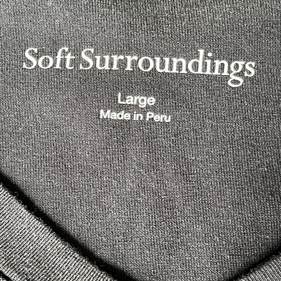 Soft Surroundings Iris Long Sleeve Tee | Size Large | Casual Layer - Picture 7 of 7